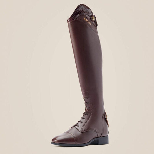 Ariat women's palisade Ellipse tall riding boot in mahagony - HorseworldEU