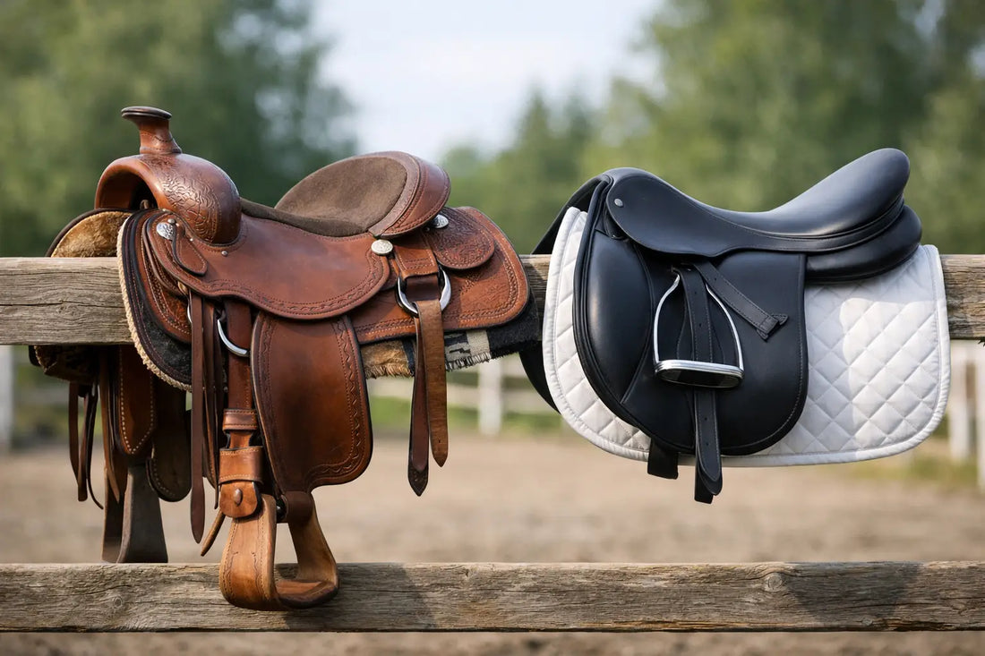 Western Saddle vs English Saddle