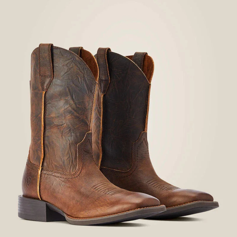 Ariat sport rambler wide square toe bottes pour homme