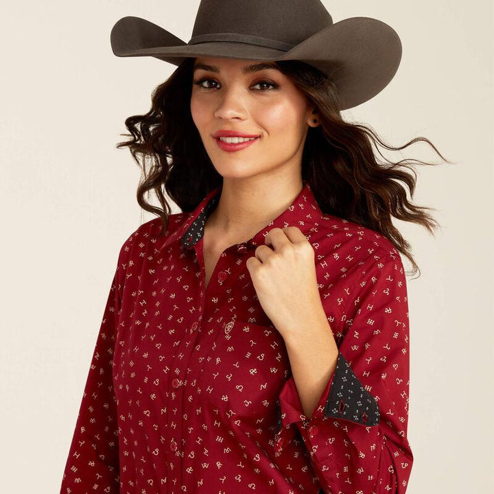 Chemise western Ariat Kirby Stretch pour femme