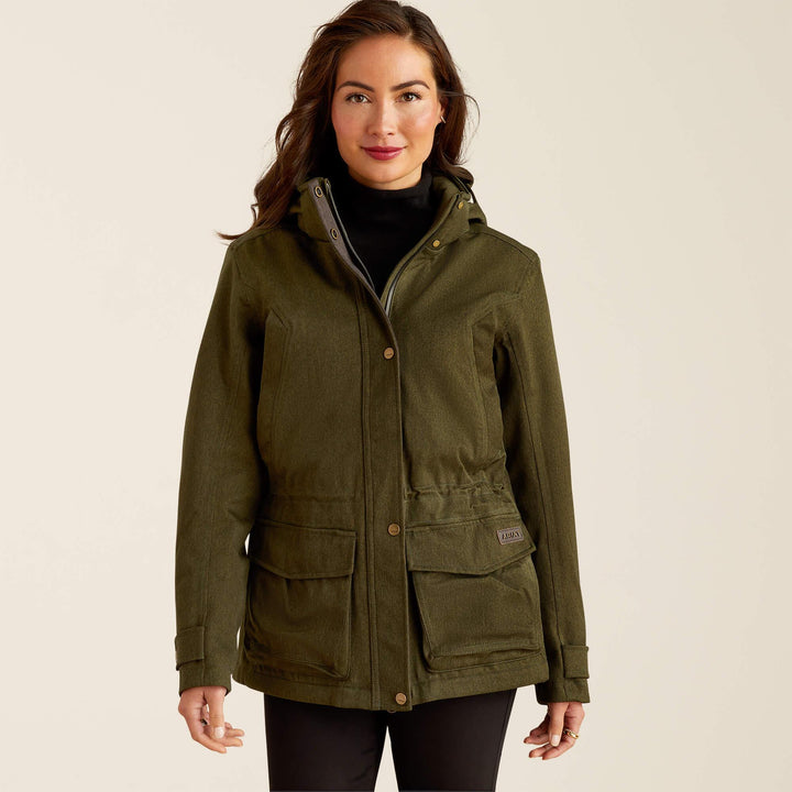 Parka imperméable Ariat rhodium pour femme