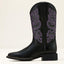 Ariat Round up wide square toe stretchfit Western boot for ladies