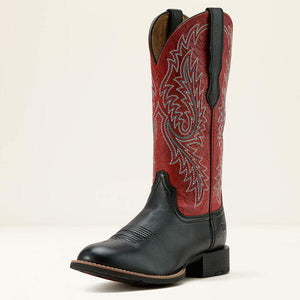 Ariat round up W toe western boot for ladies