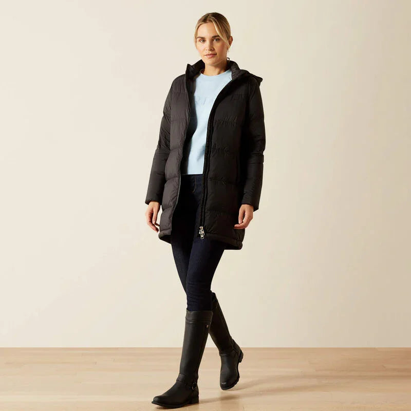 Ariat ultra puff down coat for ladies
