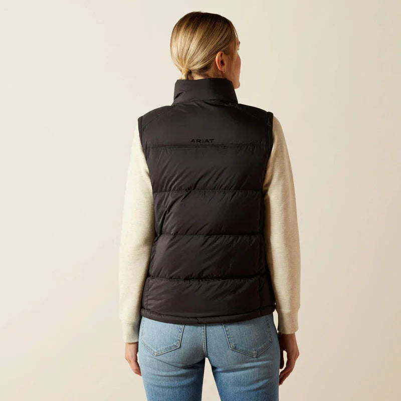 Ariat ultra puff down vest for ladies