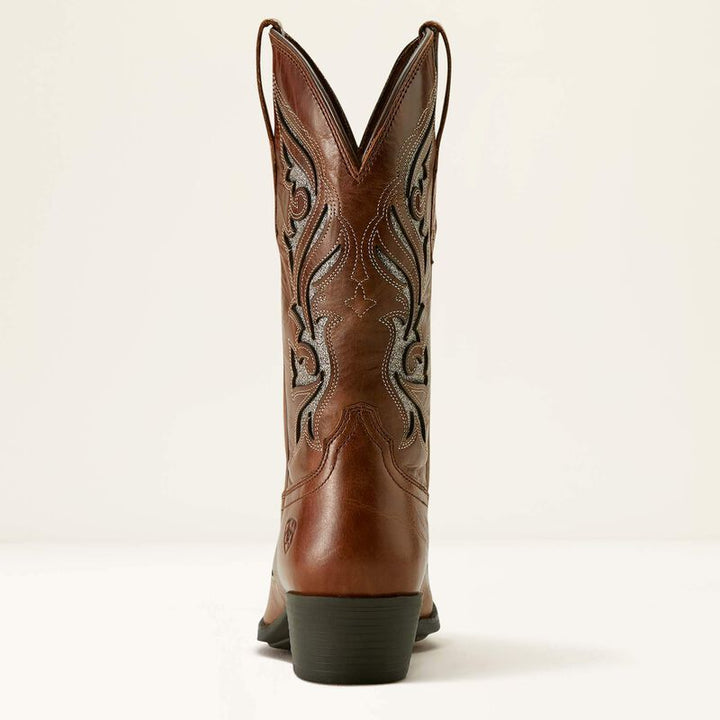 Ariat heritage bliss x toe western boot for ladies