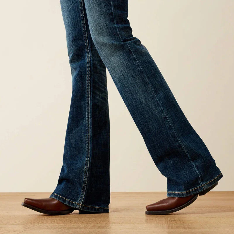 Ariat Mid Rise Fiona Boot Cut Jeans pour dames