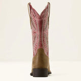 Bottes western Ariat Round Up Ruidoso à bout carré large pour femmes