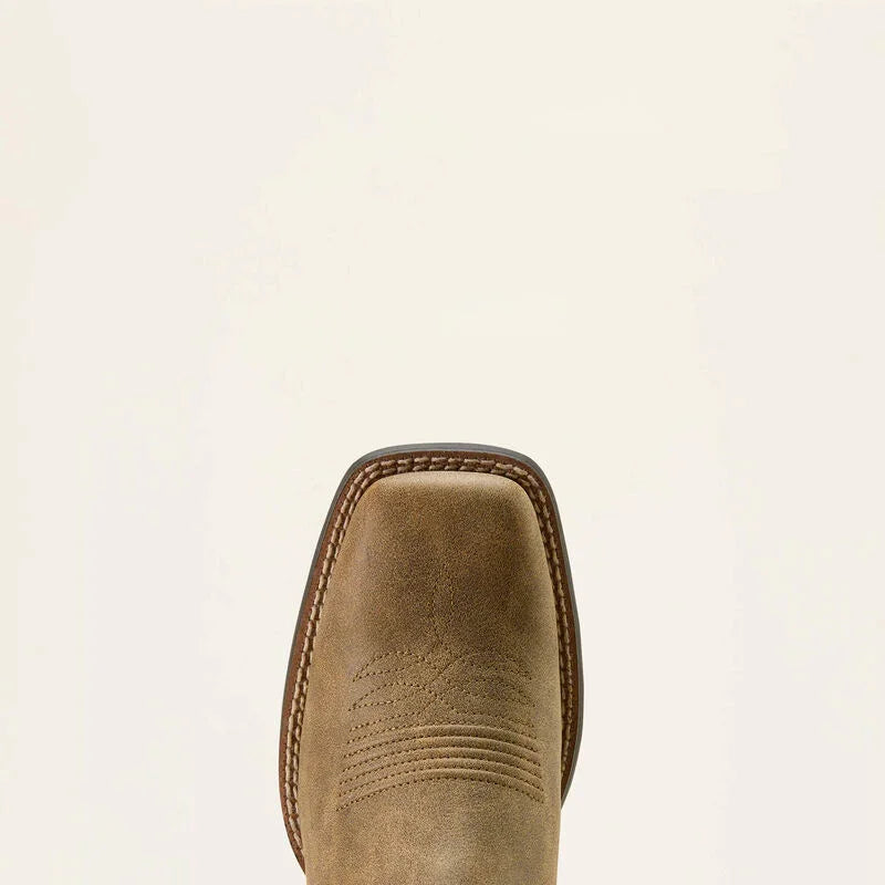 Bottes western Ariat Round Up Ruidoso à bout carré large pour femmes