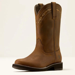 Ariat kearney round toe bottes western pour Dames