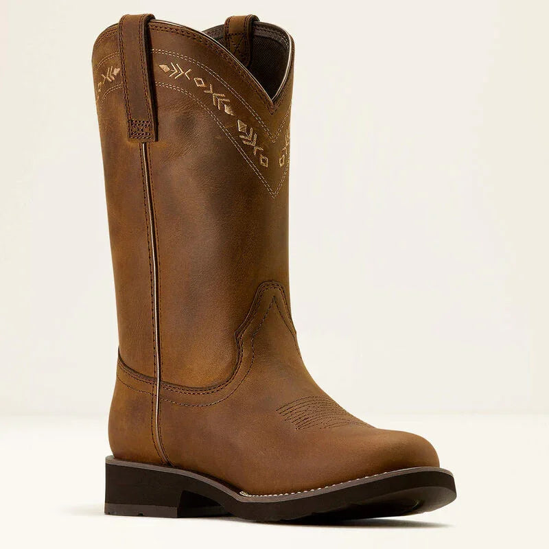 Ariat kearney round toe bottes western pour Dames