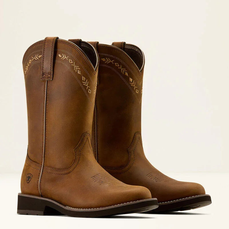 Ariat kearney round toe bottes western pour Dames