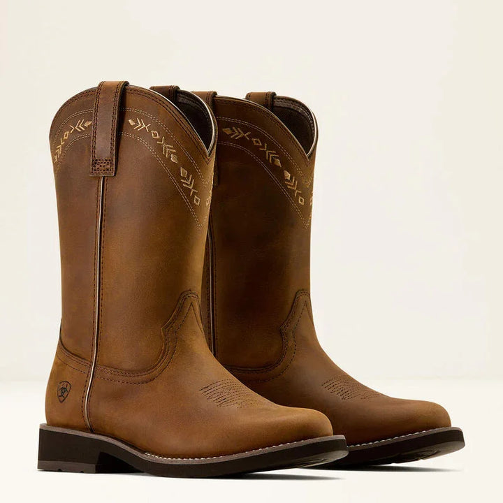 Ariat kearney round toe western boot for ladies