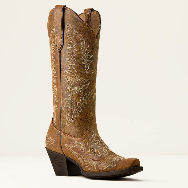 Ariat round up collins d toe western boot for ladies