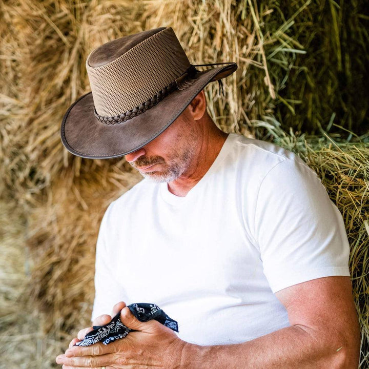 American hat makers Breeze | Chapeau de soleil à large bord pour hommes