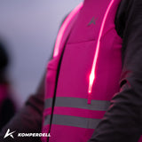 Gilet de protection haute visibilité Komperdell BALLISTIC Junior rose K6694-202