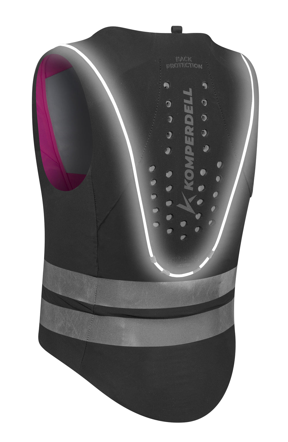 Gilet de protection haute visibilité Komperdell BALLISTIC Junior rose K6694-202