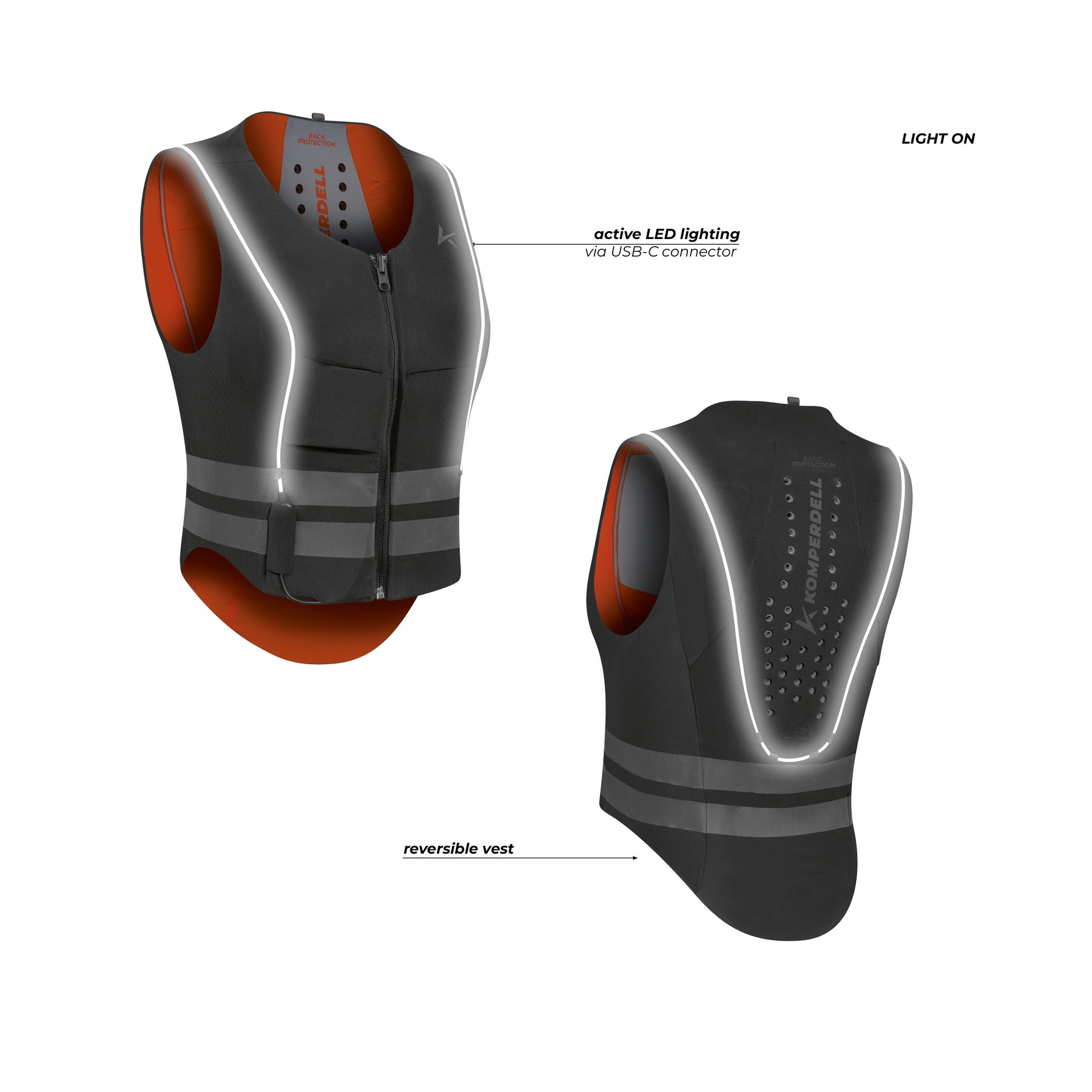 Gilet balistique haute visibilité Komperdell Flex Fit 6710-202