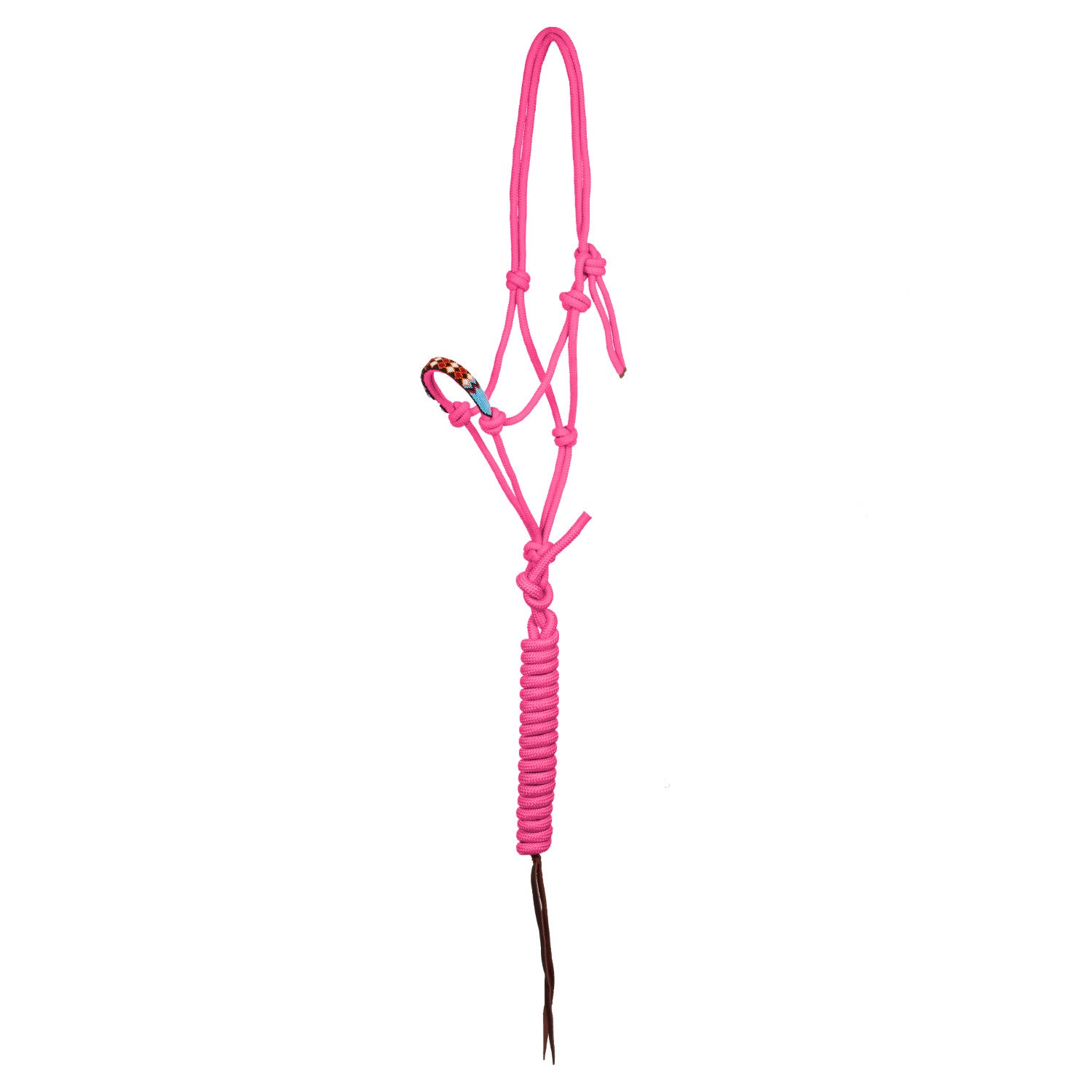 Pool's knotted halter with lead PLH03010