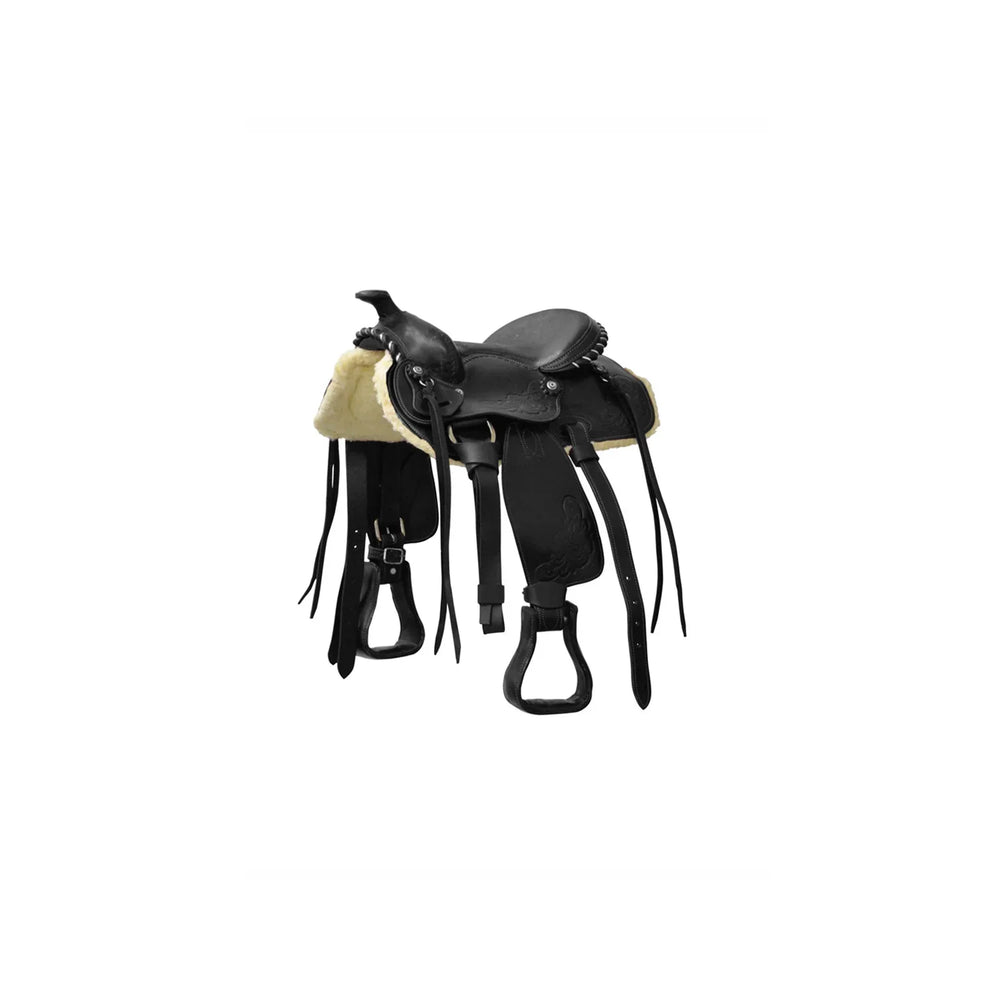 Lakota pony saddle prime pro silver wire 13" SE00095A