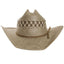 American hat makers Waco | Mens Shantung Straw Cowboy Hut