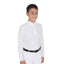 Equestro boys long sleeved polo shirt in technical fleece fabric - HorseworldEU