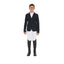 Equestro kids competition jacket three buttons - HorseworldEU