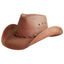 America hat makers Hollywood | Heren leren cowboyhoed